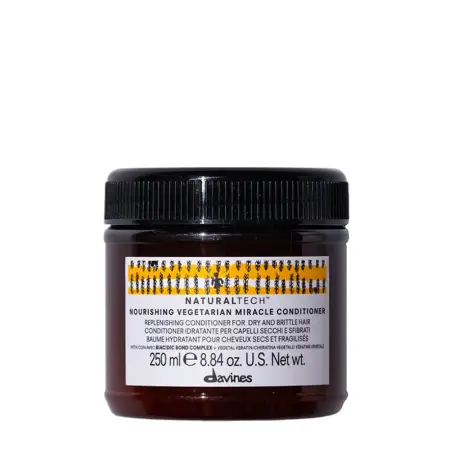 DAVINES SPA Кондиционер питательный Вегетарианское чудо / Nourishing NATURAL TECH 250 мл - 4