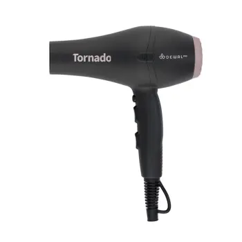 DEWAL PROFESSIONAL Фен серый ионизация 2 насадки / DEWAL PRO TORNADO, фото 2