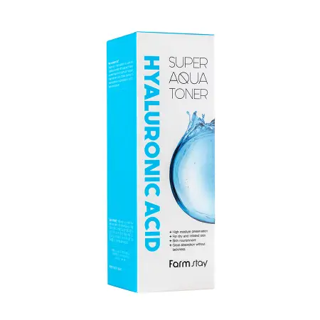 FARMSTAY Тонер интенсивно увлажняющий для лица с гиалуроновой кислотой / Hyaluronic Acid Super Aqua Toner 200 мл - 2
