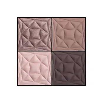 LARTE DEL BELLO Палетка теней, 02 коричневый баклажан / Quadro Eleganto daily smoky 8 гр, фото 4