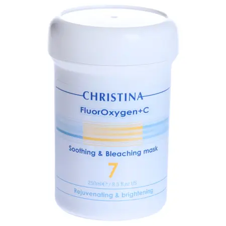 CHRISTINA Маска успокаивающая с осветляющим эффектом (шаг 7) / Soothing and Bleaching Mask FLUOROXYGEN+C 250 мл - 1
