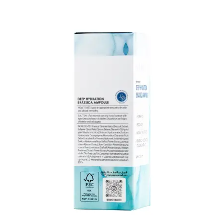 MAKE9 Сыворотка увлажняющая для лица c экстрактом брокколи 78% / BRASSICA MOISTURE AMPOULE 45 мл - 4
