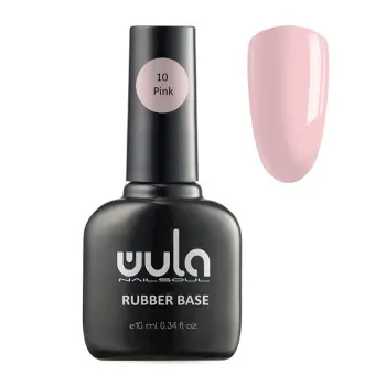 База каучуковая камуфлирующая, 10 розовый / Wula Nailsoul 10 мл