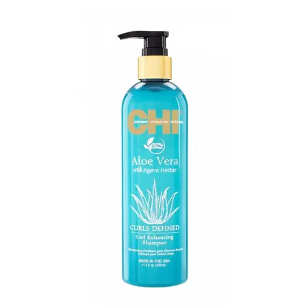 CHI Шампунь для вьющихся волос / Aloe Vera with Agave Nectar 340 мл - 1