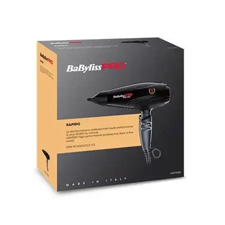 BABYLISS PRO Фен Bab RAPIDO 2200W BAB7000IE - 7