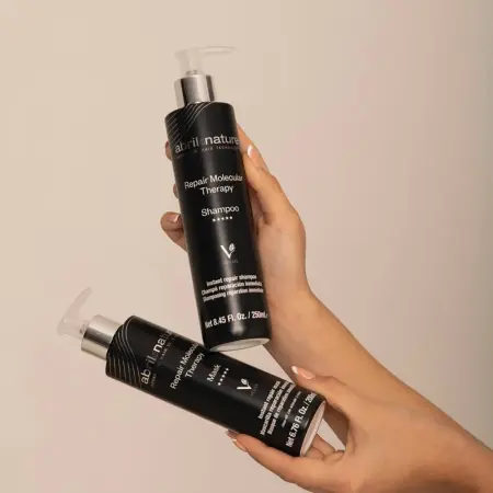 ABRIL ET NATURE Шампунь восстанавливающий молекулярная терапия для волос / Repair Molecular Therapy shampoo 250 мл - 4