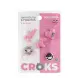 SOLOMEYA Набор украшений для расчески, Классика / Set of charms for hair brush, Classic design 5 шт, фото 1