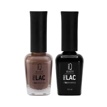 IQ BEAUTY 031 лак для ногтей укрепляющий с биокерамикой / Nail polish PROLAC + bioceramics 12.5 мл, фото 4
