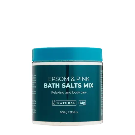 305 Miami SPA Микс магниевой английской и розовой гималайской солей / Epsom & Pink Bath Salts Mix 600 мл - 1