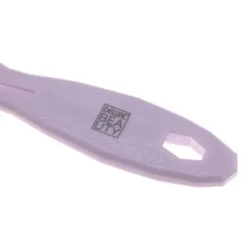 DEWAL BEAUTY Щетка продувная Eco-Friendly айсбег с нейлоновым штифтом, пурпурная, фото 4