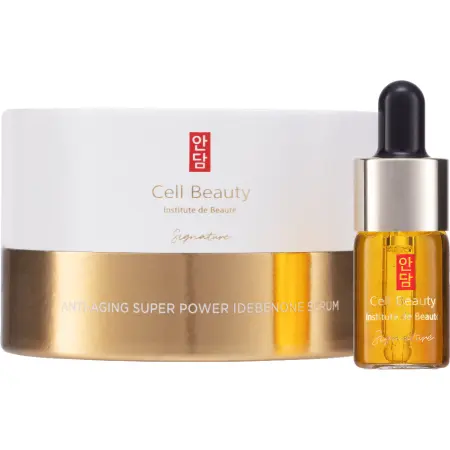 CELL BEAUTY Сыворотка антивозрастная с Идебеноном для лица / Signature Anti-Aging Superpower Idebenone Serum 10 мл - 3
