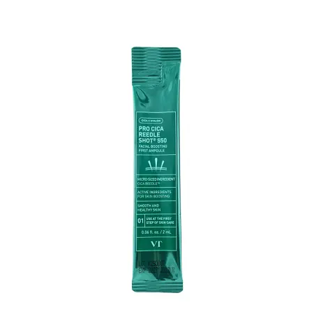 VT Cosmetics Бустер-сыворотка для лица с центеллой азиатской и спикулами / 50 VT PRO CICA 6*2 мл - 1