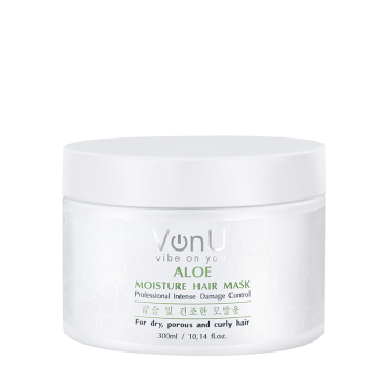 VON-U Маска увлажняющая для волос с алоэ вера / ALOE Moisture Hair Mask 300 мл, фото 1