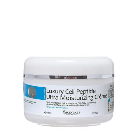 SKINDOM Крем увлажняющий для лица с элитными пептидами / LUXURY CELL PEPTIDE ULTRA MOISTURIZING CREAM 100 мл - 1