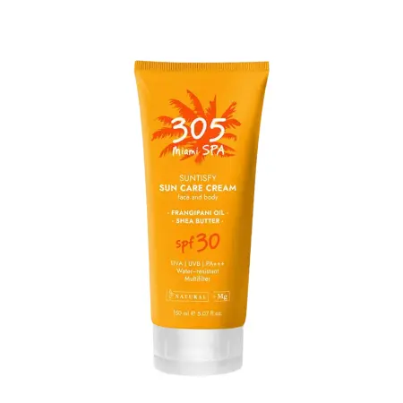 305 Miami SPA Крем солнцезащитный водостойкий для лица и тела SPF30 / Suntisfy Sun Care Cream 150 мл - 1