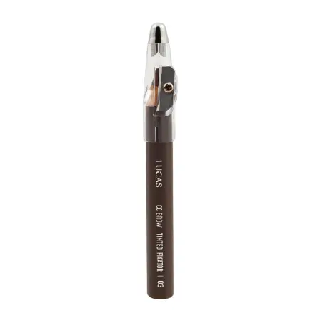 LUCAS COSMETICS Карандаш восковый для бровей, 03 коричневый / CC Brow Tinted Wax Fixator - 1
