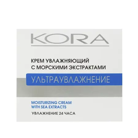 KORA Крем увлажняющий с морскими экстрактами 50 мл - 3