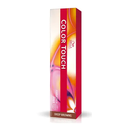 WELLA 4/77 краска для волос, горячий шоколад / Color Touch 60 мл - 3