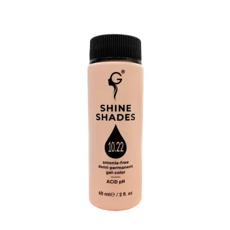 GERA Professional 10.22 гель-краситель для волос без аммиака / Shine Shades 60 мл - 2