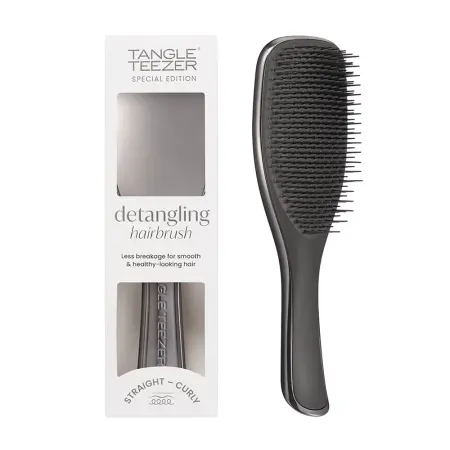 TANGLE TEEZER Расческа для волос / The Ultimate Detangler Chrome Midnight Silver - 6