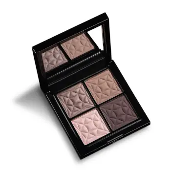 LARTE DEL BELLO Палетка теней, 02 коричневый баклажан / Quadro Eleganto daily smoky 8 гр, фото 3