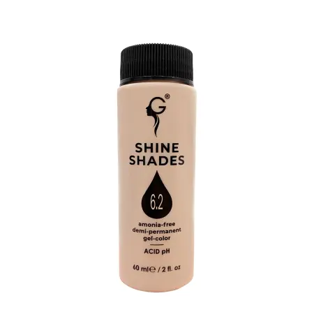 GERA Professional 6.2 гель-краситель для волос без аммиака / Shine Shades 60 мл - 2