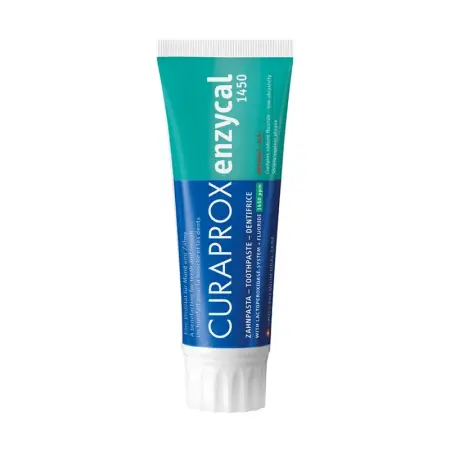CURAPROX Паста зубная, 1450 ppm / Enzycal 75 мл - 1