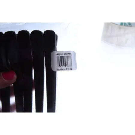 HAIRWAY Зажим карбоновый 120 мм 6 шт - 2
