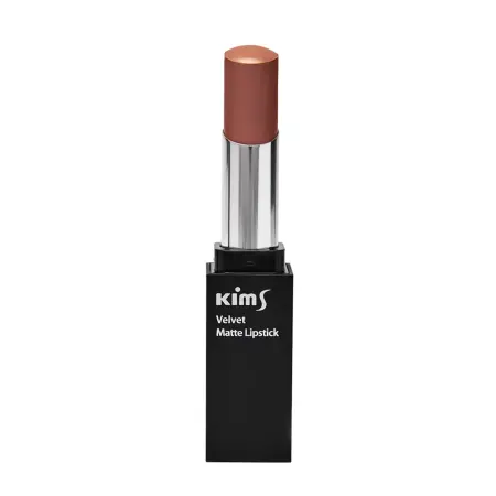 KIMS Помада матовая вельветовая для губ / Velvet Matte Lip Stick Light Mauve 5 гр - 1