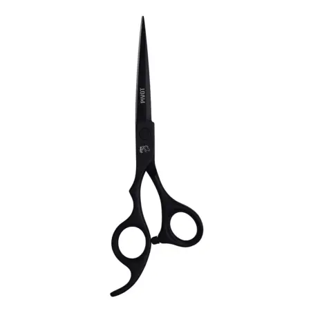 MUSTANG PROFESSIONAL (США) Ножницы прямые для левшей Mustang Professional PIVOT NP018 Черный 6,0 дюйм - 2