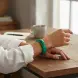 IWOU PROFESSIONAL Браслет-обод пластиковый квадратный тиффани, фото 4