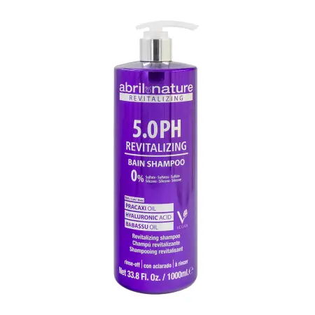 ABRIL ET NATURE Шампунь для защиты цвета и восстановления волос / 5.0PH Revitalizing Bain Shampoo 1000 мл - 1