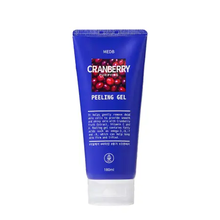 MED:B Гель-скатка с экстрактом клюквы / Med B Cranberry Purifying Peeling Gel 180 мл - 1