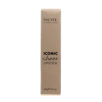 NOTE Помада полупрозрачная для губ, тон 211 / Iconic Sheer Lipstick 3,25 гр, фото 4