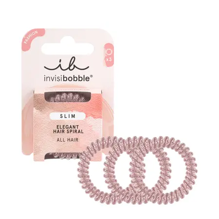 INVISIBOBBLE Резинка-браслет для волос, в картоне / invisibobble SLIM Pink Monocle - 1