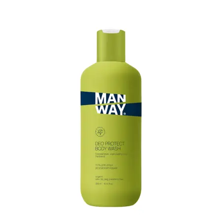 MAN WAY Гель дезодорирующий для душа / DEO PROTECT BODY WASH 300 мл - 1
