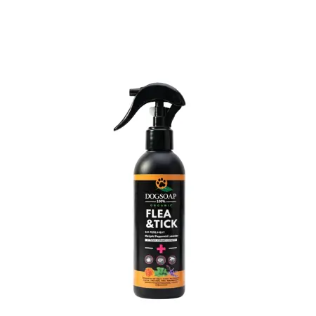 DOGSOAP Спрей-репеллент с бархатцами от блох, клещей, мошек / Flea&Tick Dogsoap 250 мл - 1