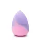 SOLOMEYA Спонж для макияжа меняющий цвет Капля, фиолетово-розовый / Color Changing Drop blending sponge Violet-Pink 1 шт, фото 4