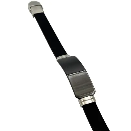 IWOU PROFESSIONAL Браслет Сталь с силиконовым ремешком унисекс - 4