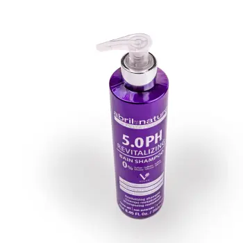 ABRIL ET NATURE Шампунь для защиты цвета и восстановления волос / 5.0PH Revitalizing Bain Shampoo 250 мл, фото 4
