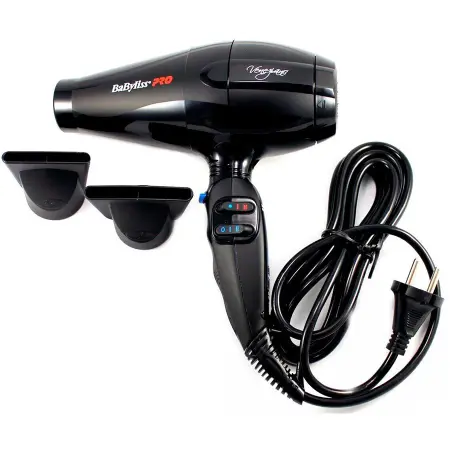 BABYLISS PRO Фен BaByliss Pro Veneziano, 2 насадки, 2000Вт - 3