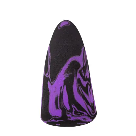 LIMONI Спонж для макияжа фиолетовый / Makeup Sponge Black Purple - 1