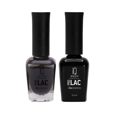 IQ BEAUTY 030 лак для ногтей укрепляющий с биокерамикой / Nail polish PROLAC + bioceramics 12.5 мл - 4