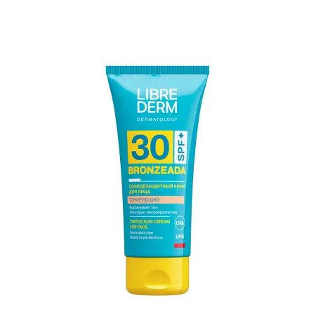 LIBREDERM Крем солнцезащитный тонирующий для лица SPF30 / Bronzeada 50 мл - 1