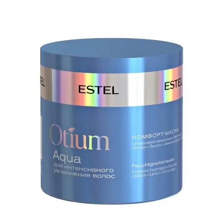 ESTEL PROFESSIONAL Маска-комфорт для интенсивного увлажнения волос / OTIUM AQUA 300 мл - 3