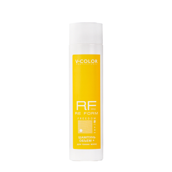 V-COLOR PROFESSIONAL Шампунь для тонких волос / RE FORM ОБЪЕМ+ 250 мл, фото 1