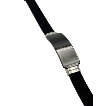 IWOU PROFESSIONAL Браслет Сталь с силиконовым ремешком унисекс, фото 5