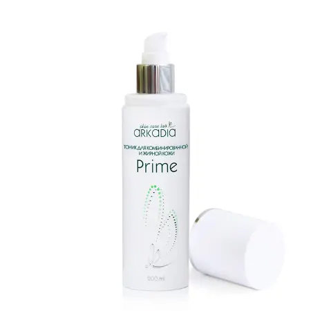 ARKADIA Тоник для жирной и комбинированной кожи с дозатором / Prime 200 мл - 2