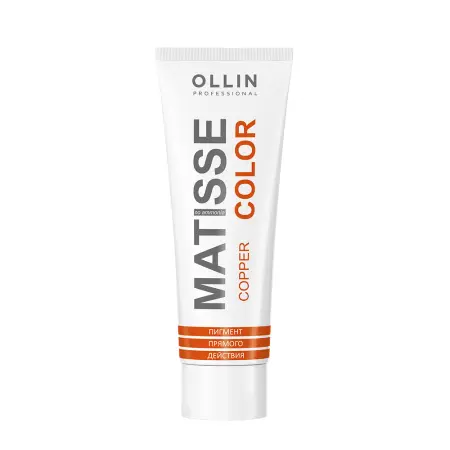 OLLIN PROFESSIONAL Пигмент прямого действия, медный / Сopper MATISSE COLOR 100 мл - 1
