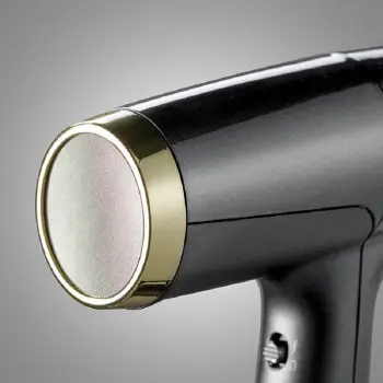 BABYLISS PRO Фен BaByliss PRO Falco Grey/Gold, 2000Вт, 2 насадки, фото 4